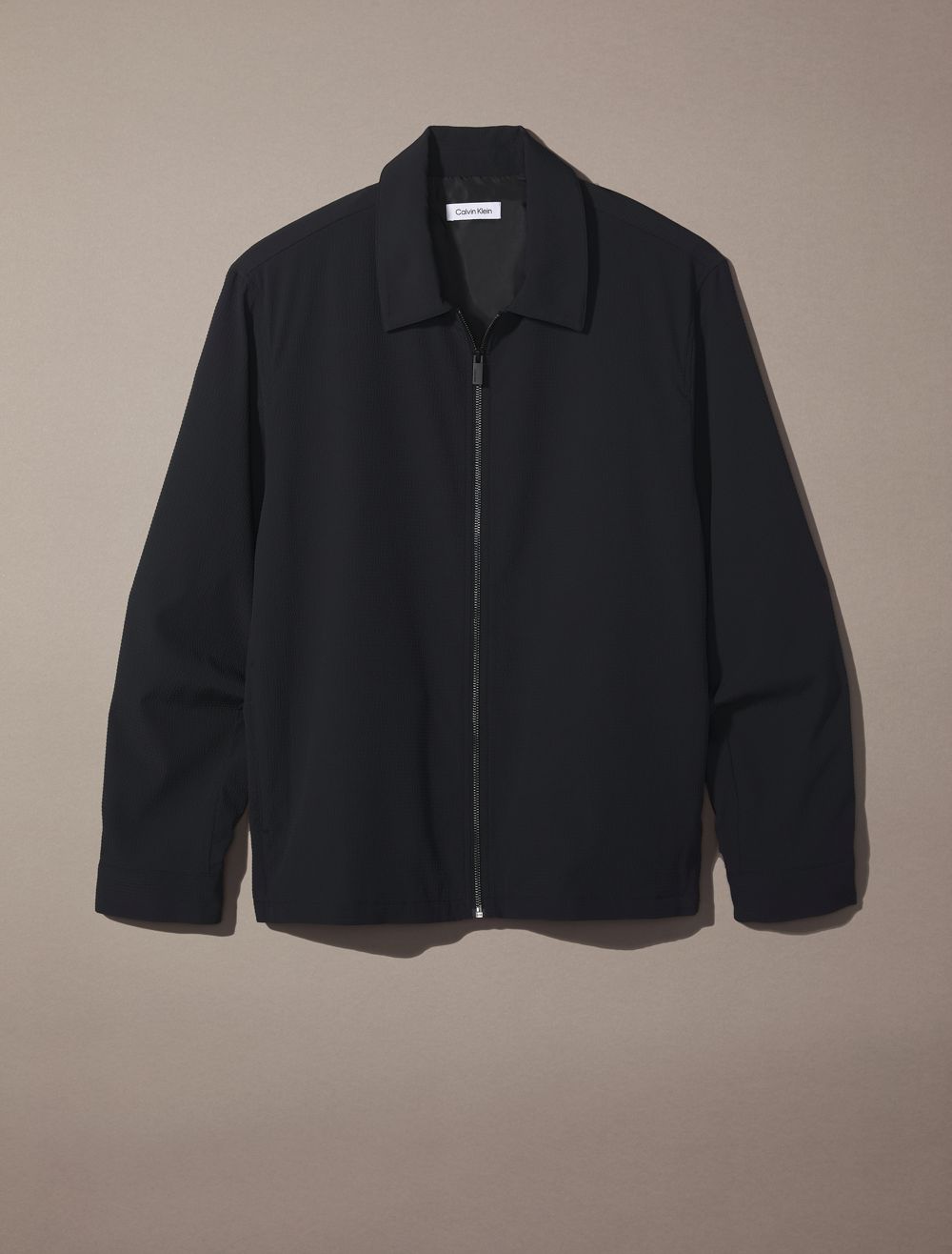 COACH Seersucker Full Zip Jacket