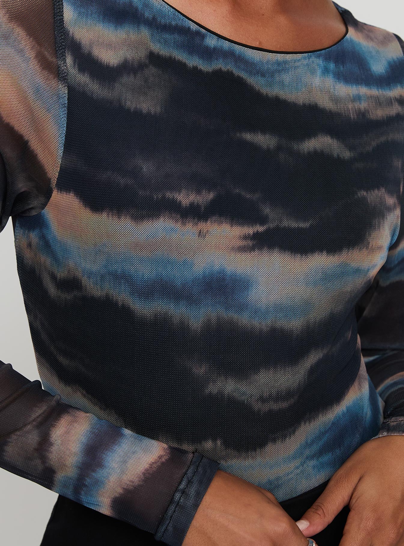 Agate Long Sleeve Bodysuit Multi