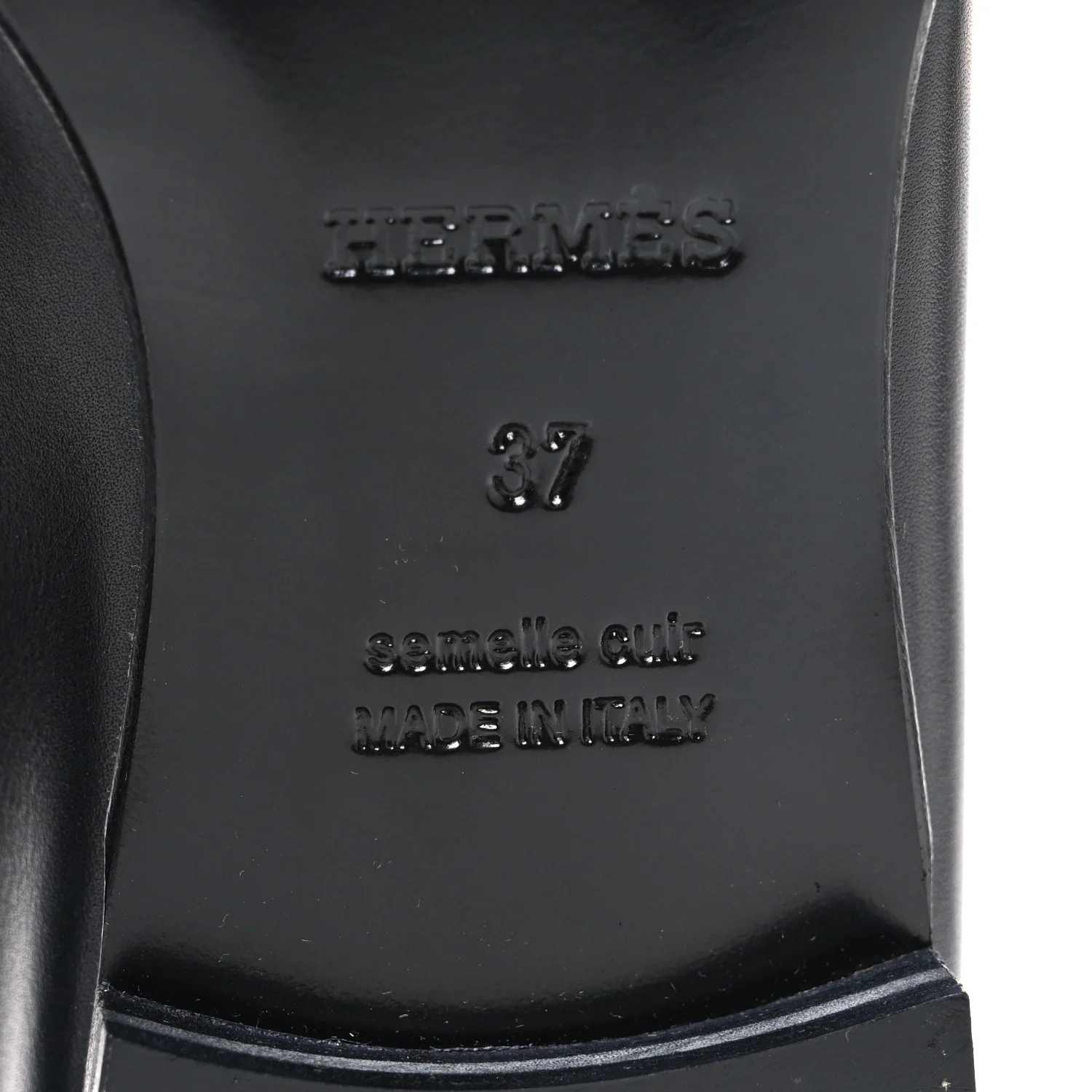 Toile De Coton Calfskin Womens Paris Loafers 37 Black Prunoir - Top Club