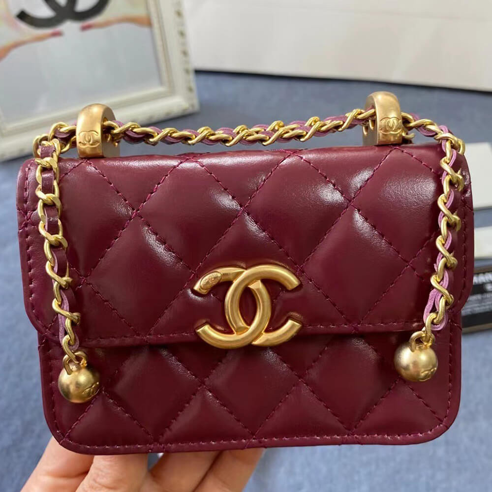 CHANEL Mini Clutch with Chain(high-end grade) - Top Club
