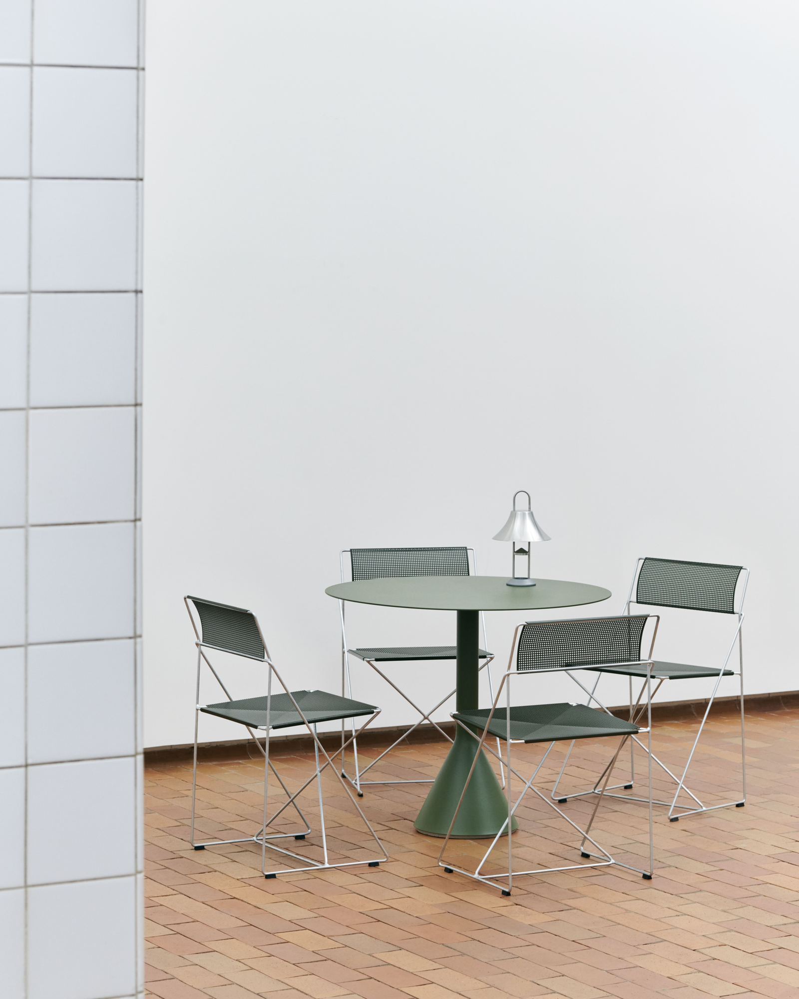 Tuintafel Palissade Cone anthracite