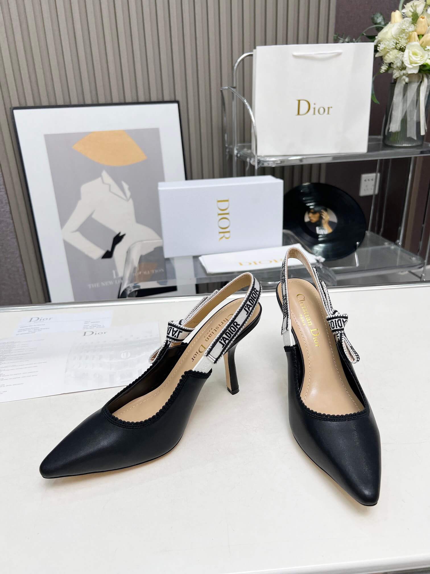 J Adior Slingback Pump - Top Club
