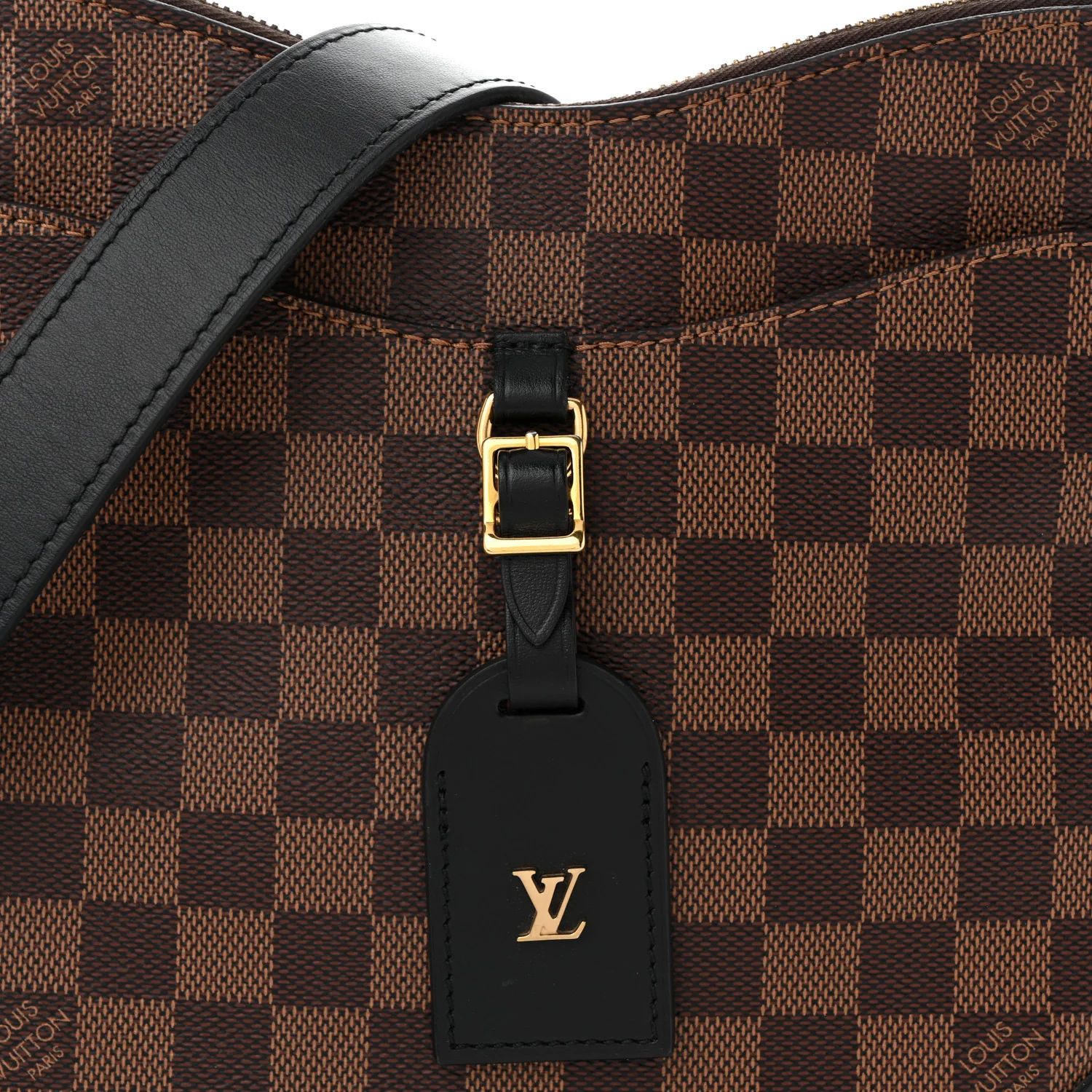 Damier Ebene Odeon PM Black - Top Club