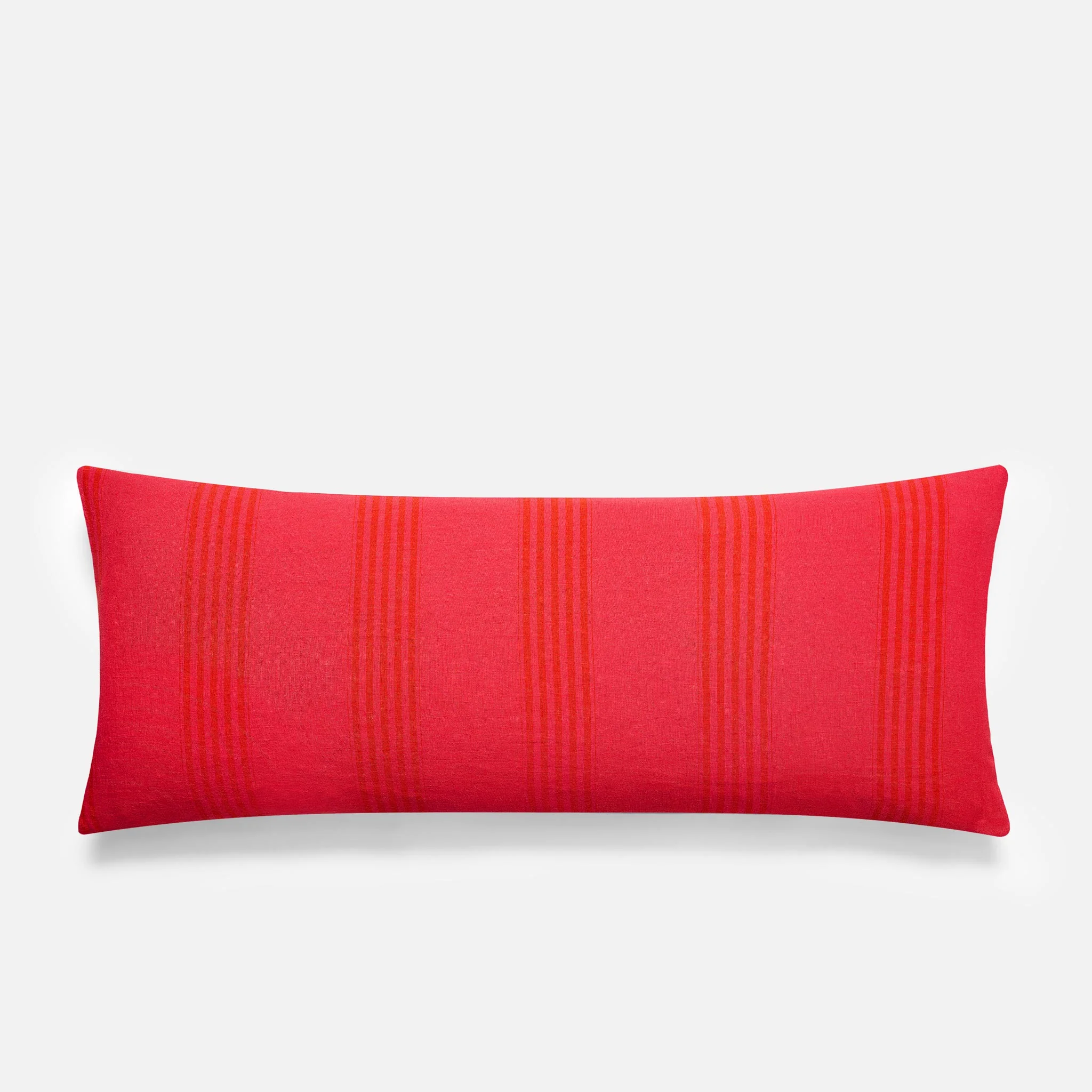 Washed European Linen Lumbar Pillow Cover