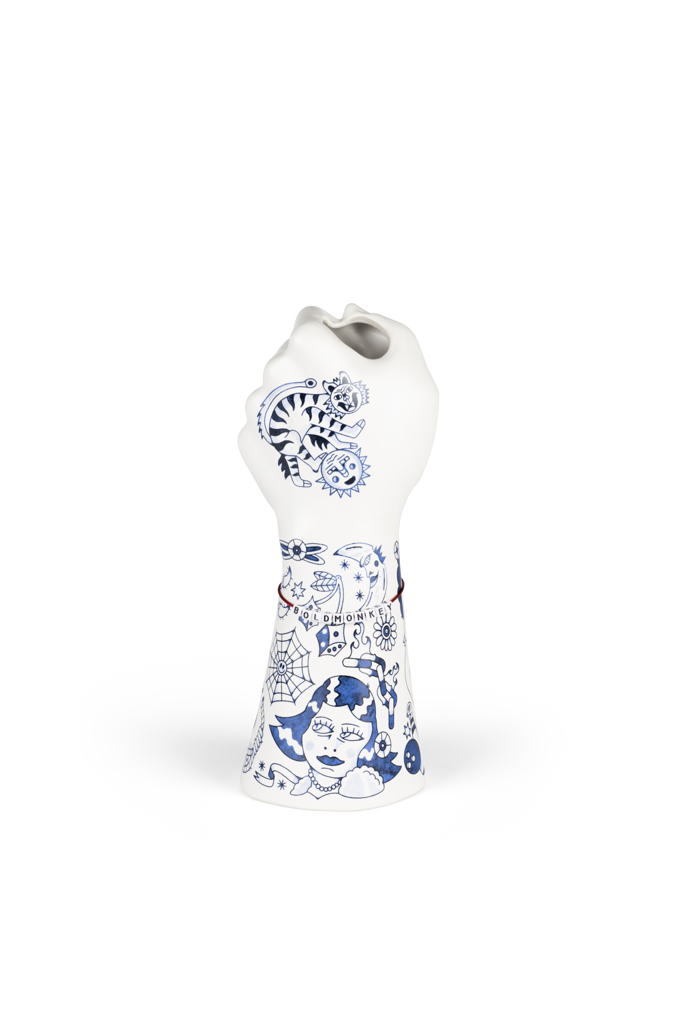 LIBERTY MATTERS VASE BLUE
