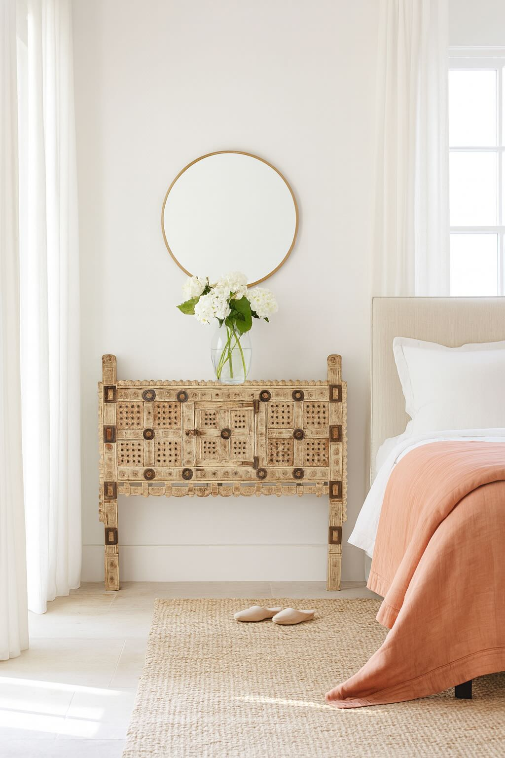 Antik Damchya Rapar -Teak hout