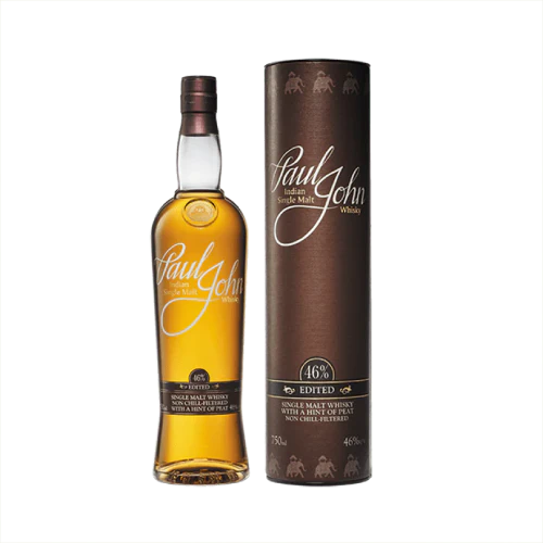 Paul John 'Edited' Indian Single Malt Whisky 46% - 750ML