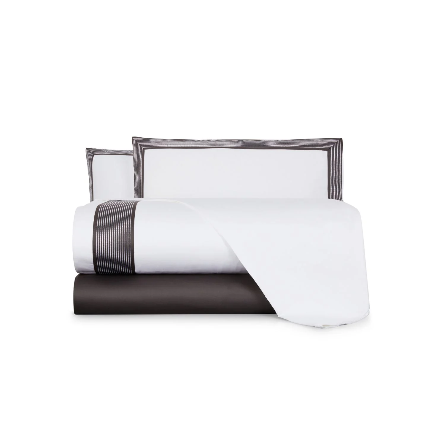 Completo Lenzuola In Raso Di Cotone Palazzo Gioioso Matrimoniale