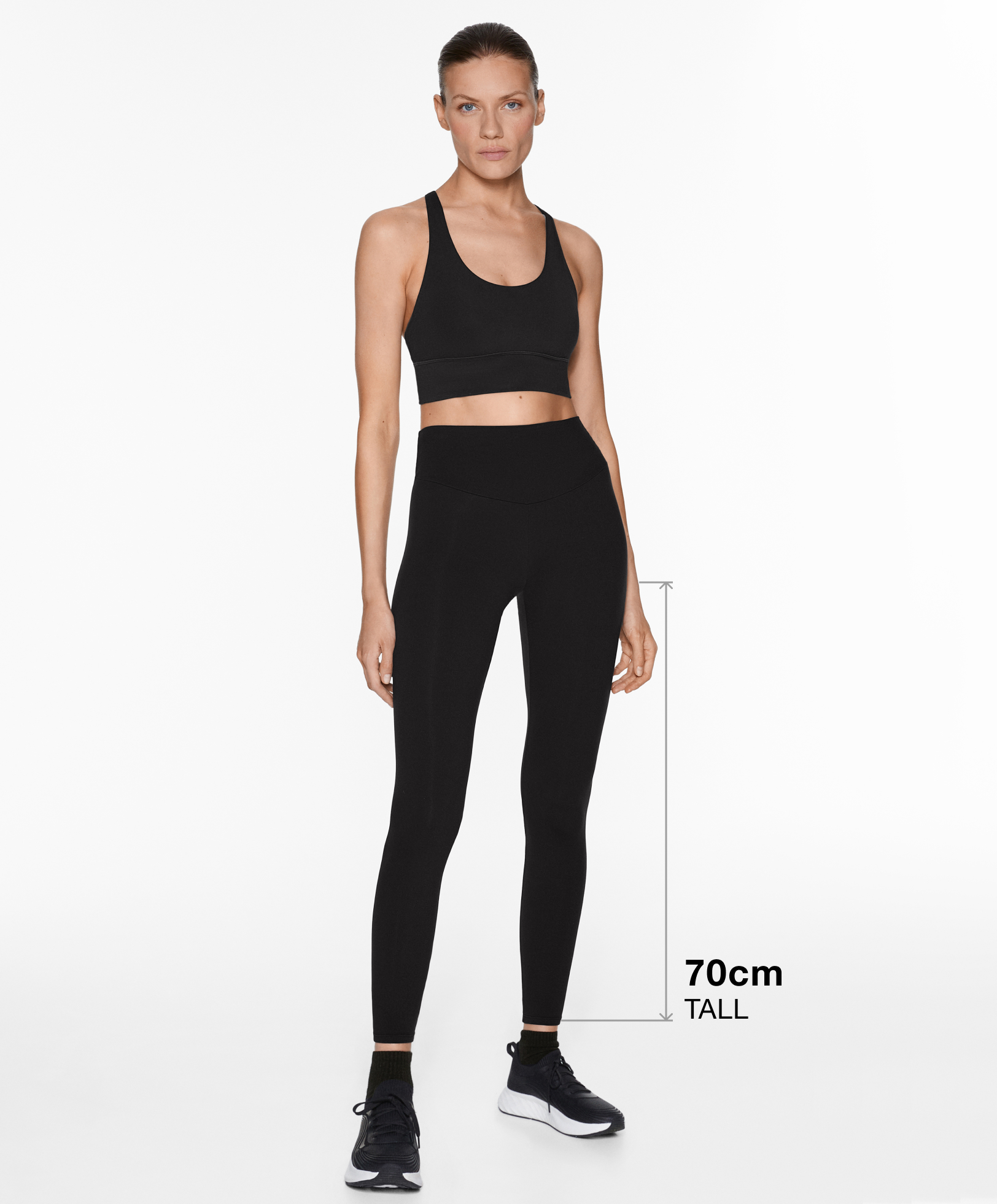 OYSHO Comfortlux high-rise ankle-length leggings