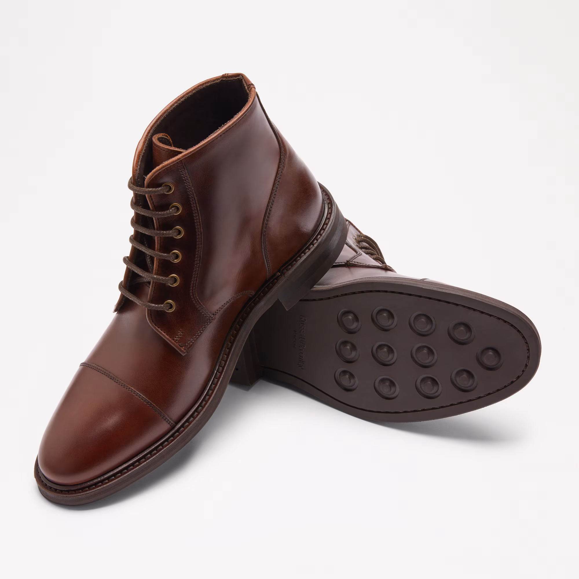 PortobelloToe-Cap Lace Boot