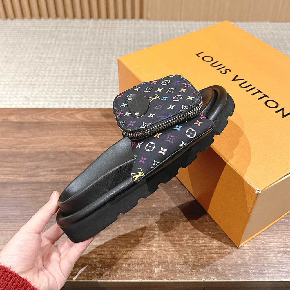 LV x TM Pool Pillow Flat Comfort Mule - Top Club