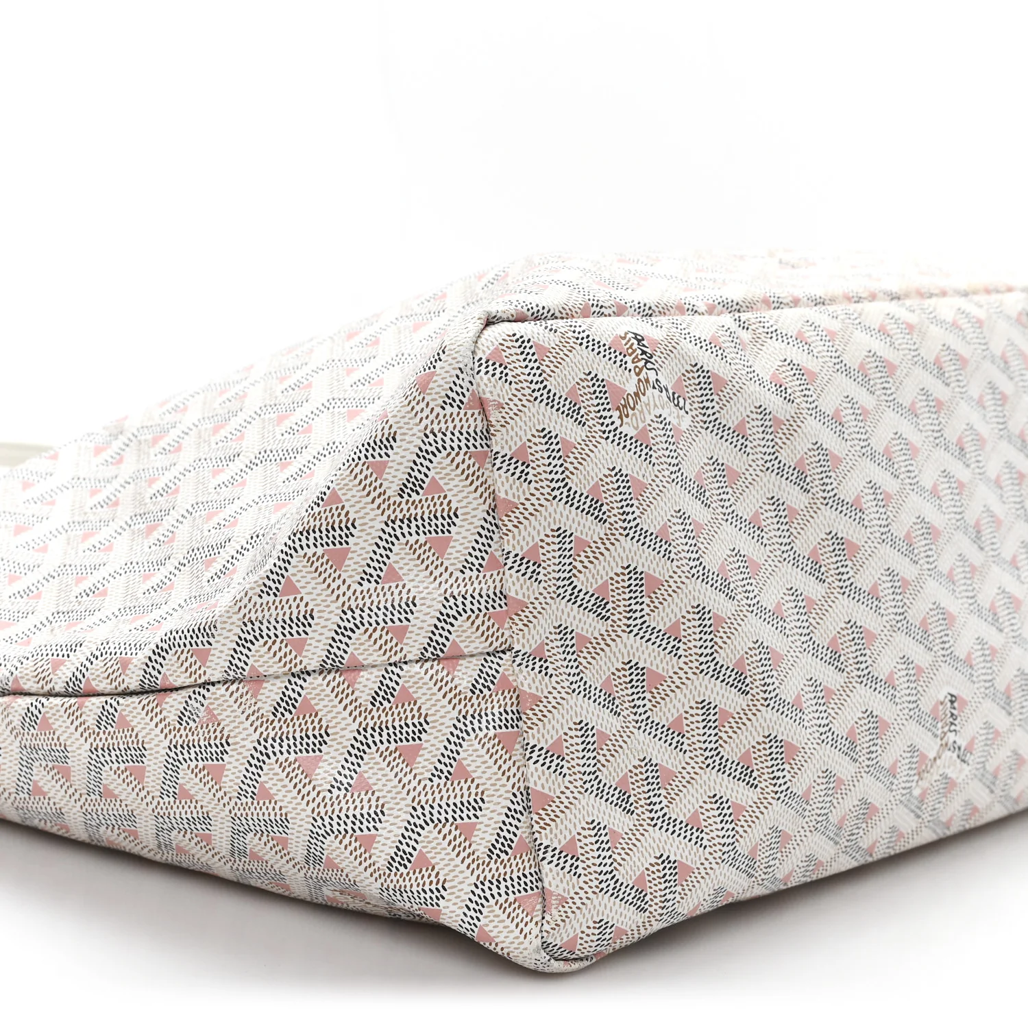 Goyardine Saint Louis Claire Voie PM White Pink - Top Club