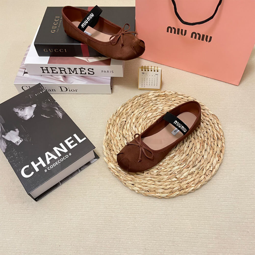 MiuMiu Satin ballerinas - Top Club