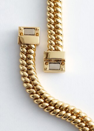 & Other Stories CHUNKY SNAKECHAIN NECKLACE