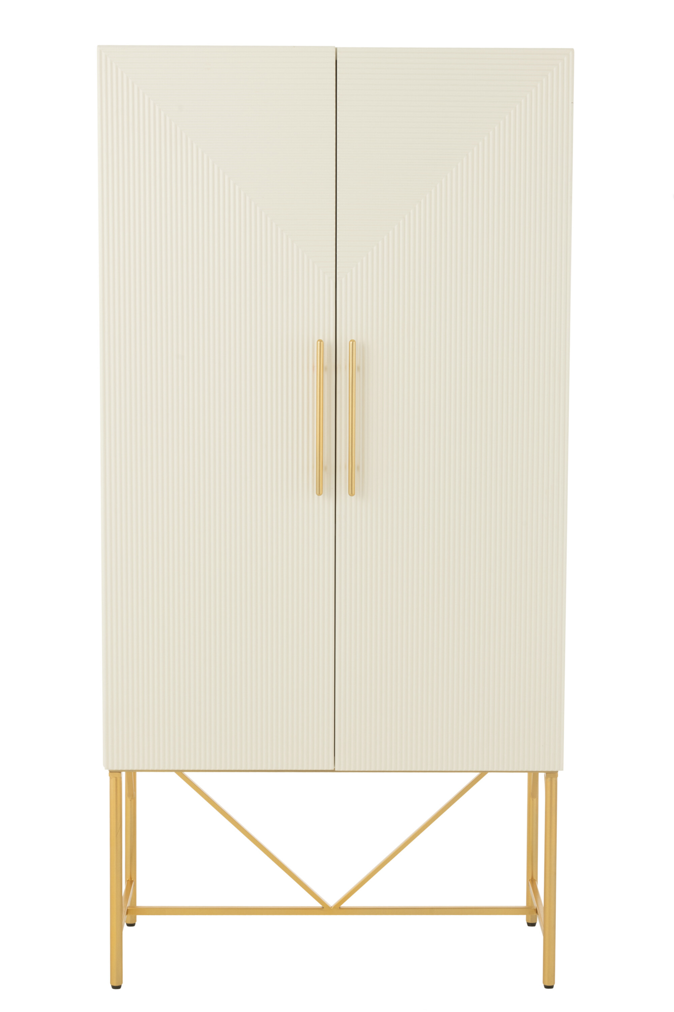 Wandkast Clara wit/goud