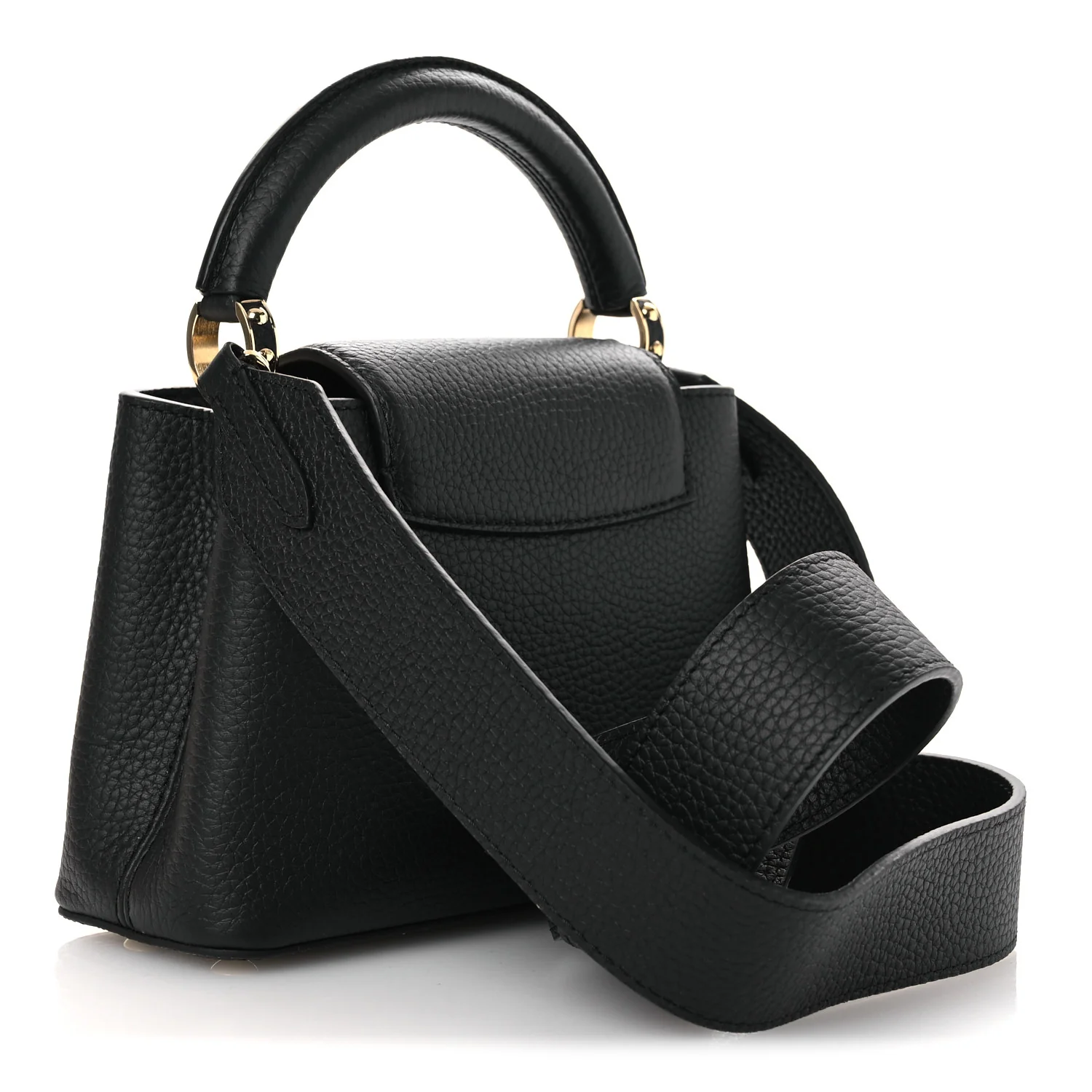 Taurillon Mini Capucines Black - Top Club