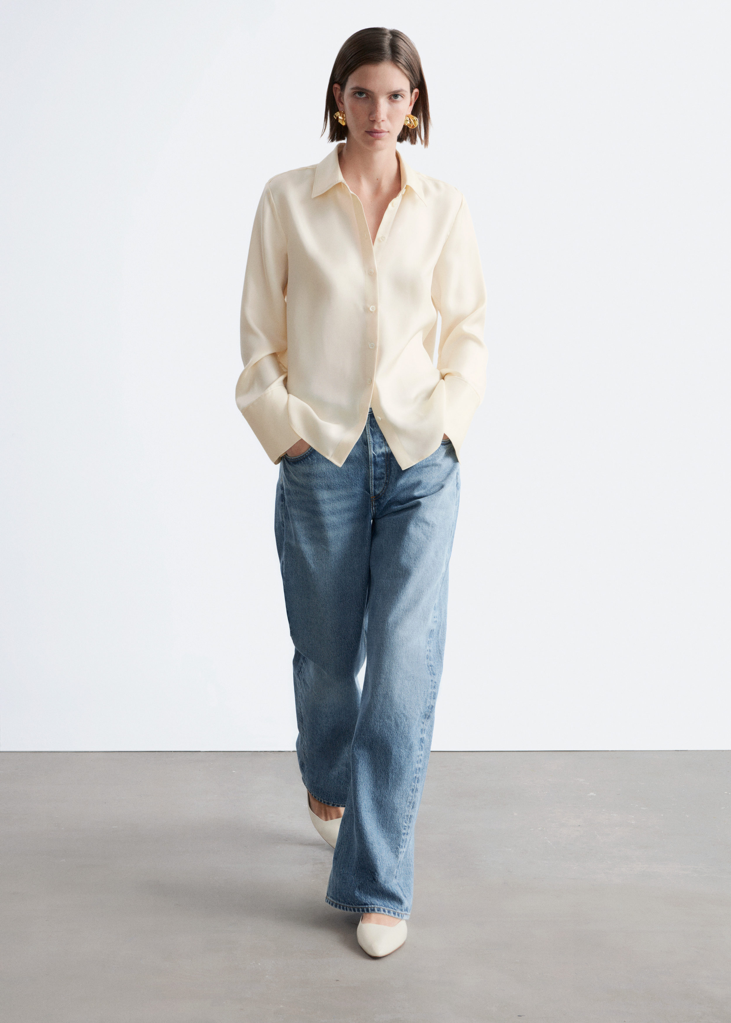 & Other Stories RELAXED SILK SHIRT