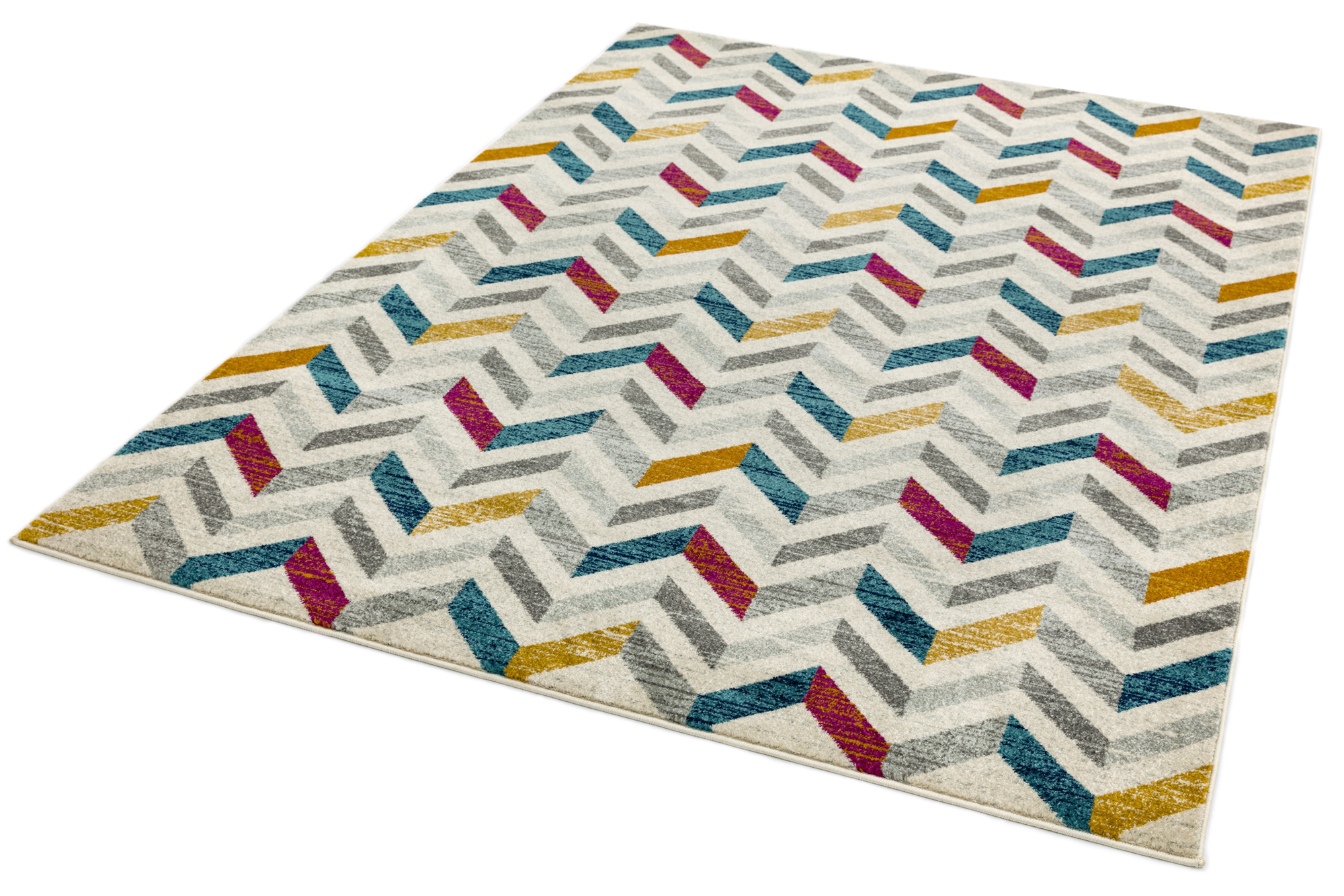 Vloerkleed Colt Chevron Multi 200x290 cm