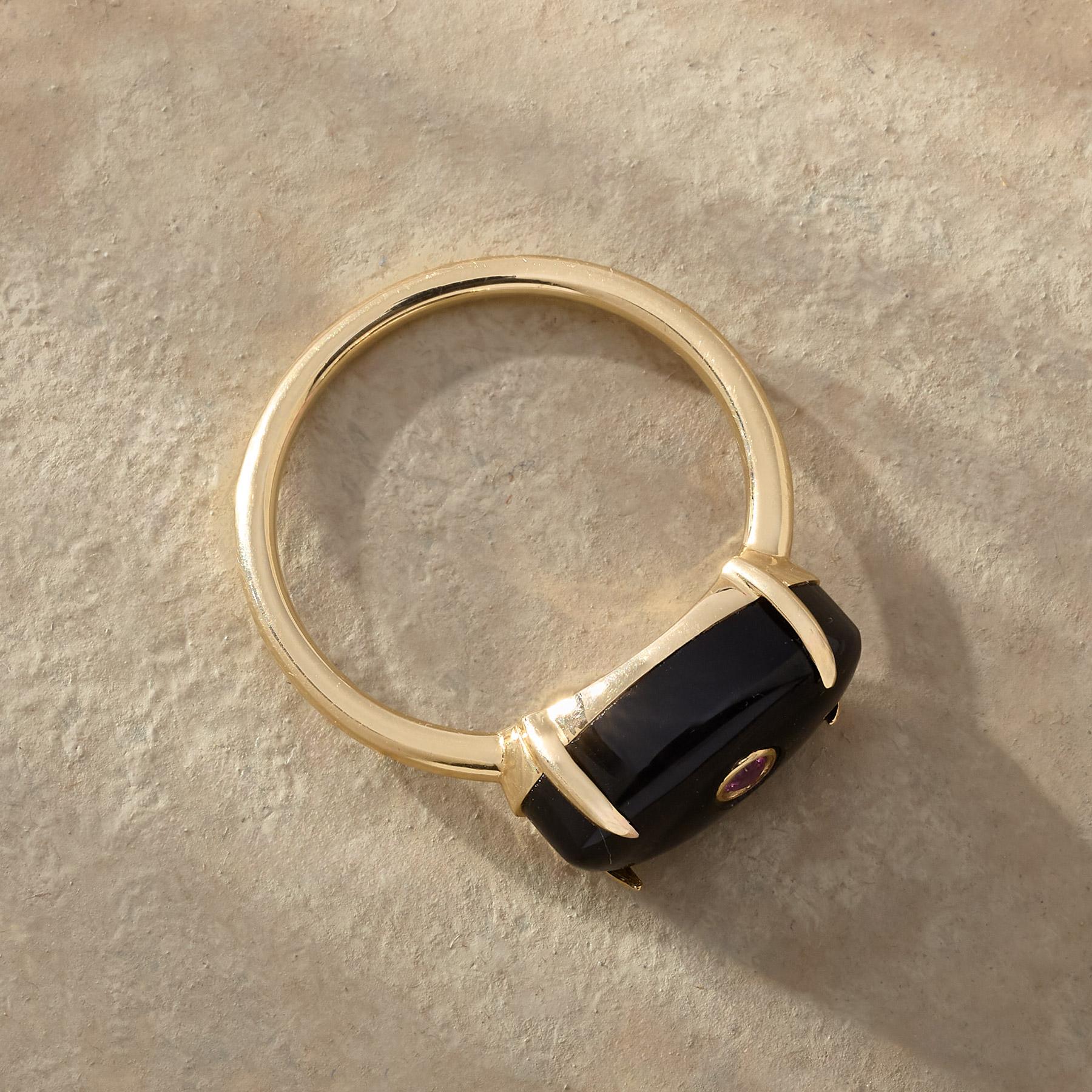 Onyx Eye Ring - Sundance Living