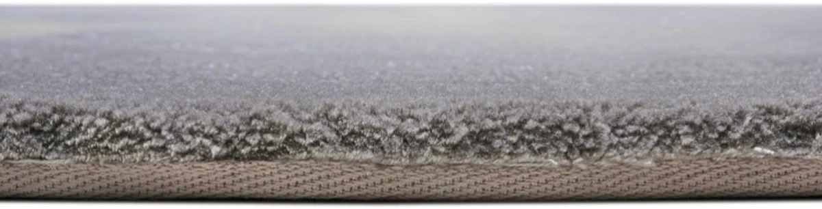 Luxury carpet gray / black / cream 160 x 230 cm - rectangular wavy living room carpet - bedroom carpet - luxury interior - luxury quality