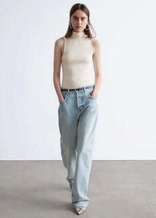 & Other Stories SLEEVELESS TURTLENECK TOP