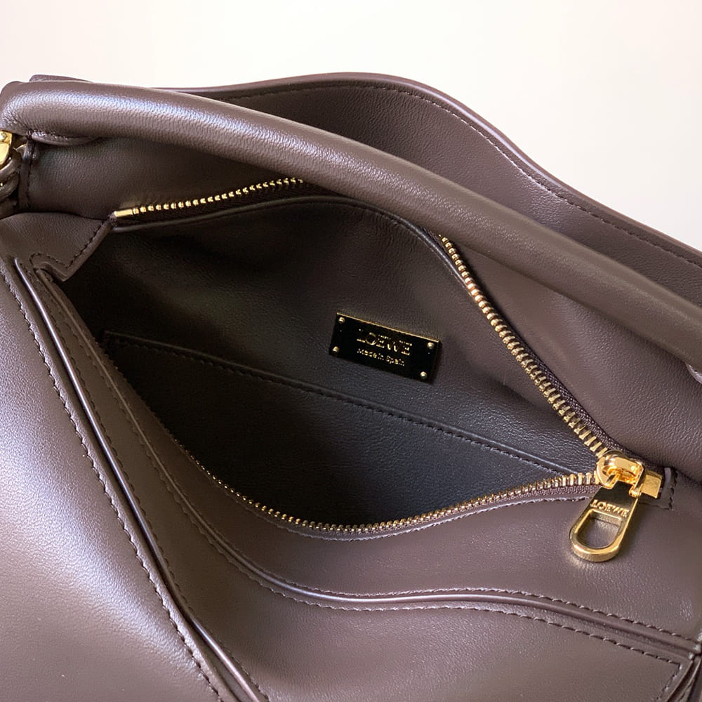 Loewe Small Featherlight Puzzle bag in nappa lambskin(HIGH-END GRADE) - Top Club
