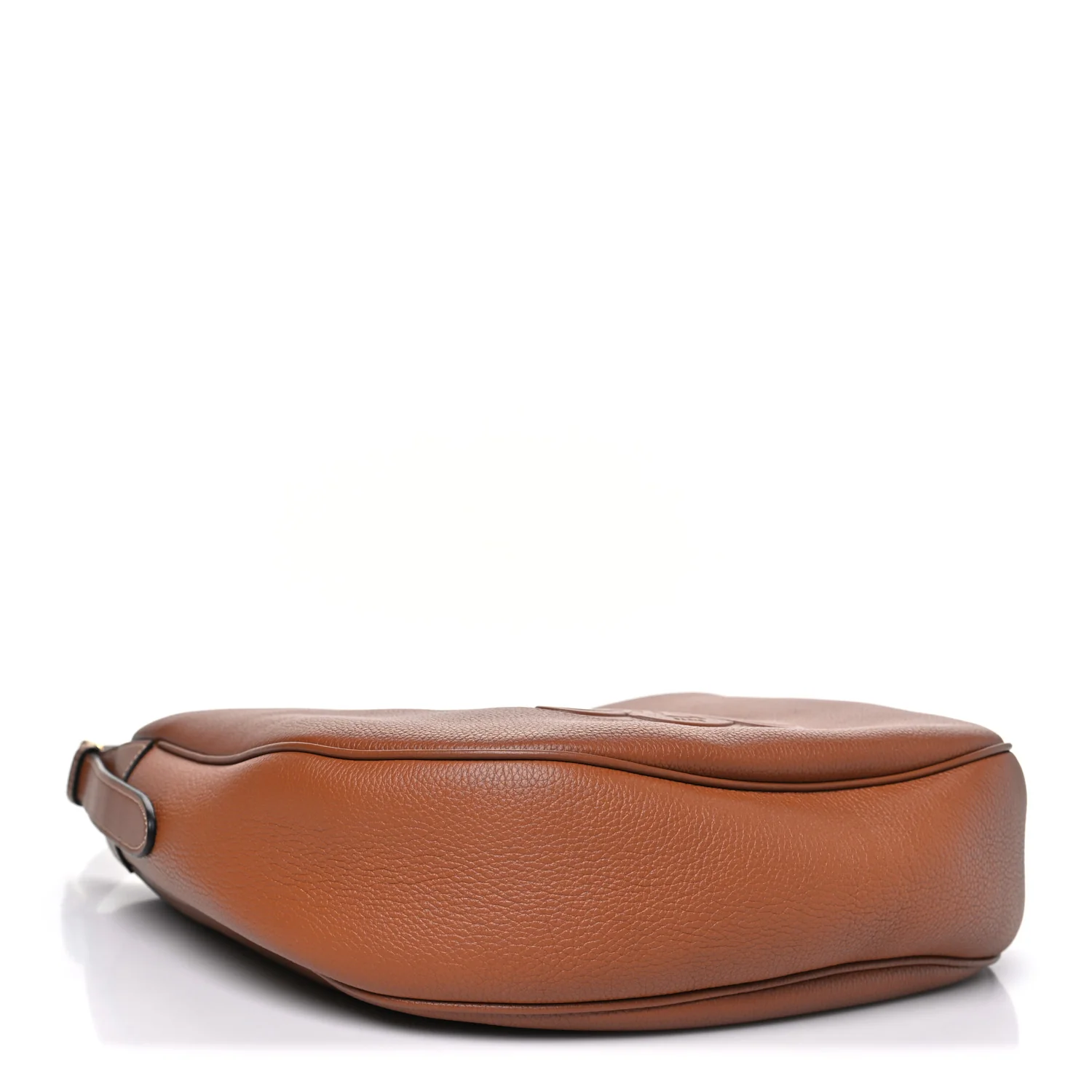 Supple Calfskin Medium Triomphe Heloise Shoulder Bag Tan - Top Club