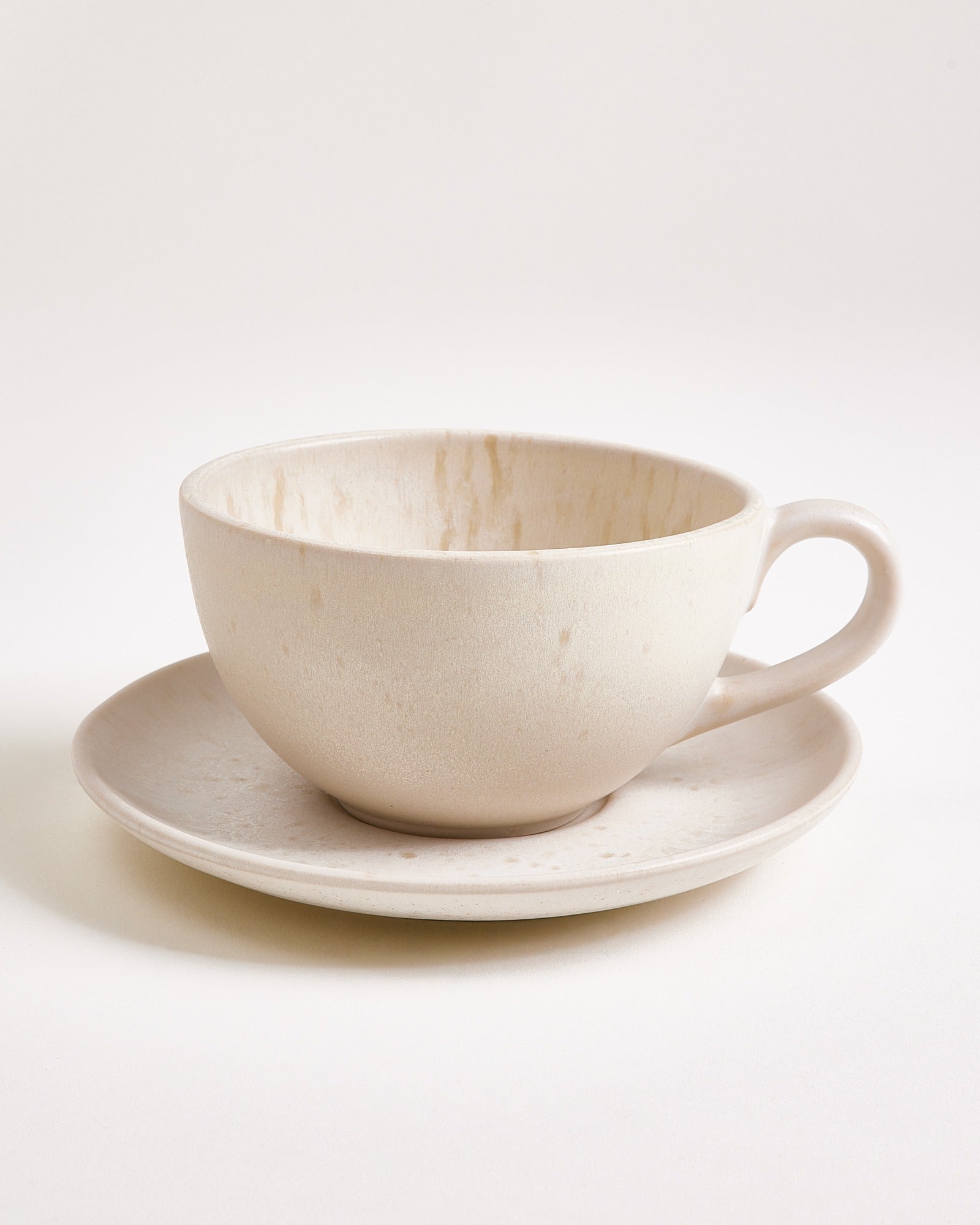 Sintra Teetasse & Untertasse groß classic sand 6er-Set