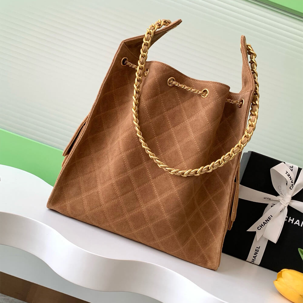 CHANEL 25 Medium Handbag SUEDE(high-end grade) - Top Club