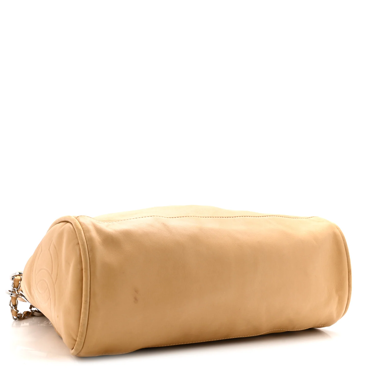 Lambskin Large Ultimate Soft Tote Beige - Top Club