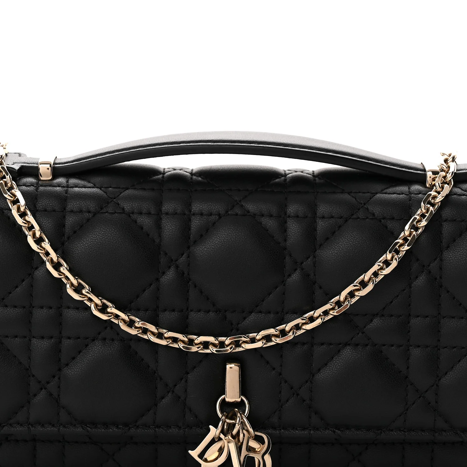 Lambskin Cannage Mini My Dior Bag Black - Top Club