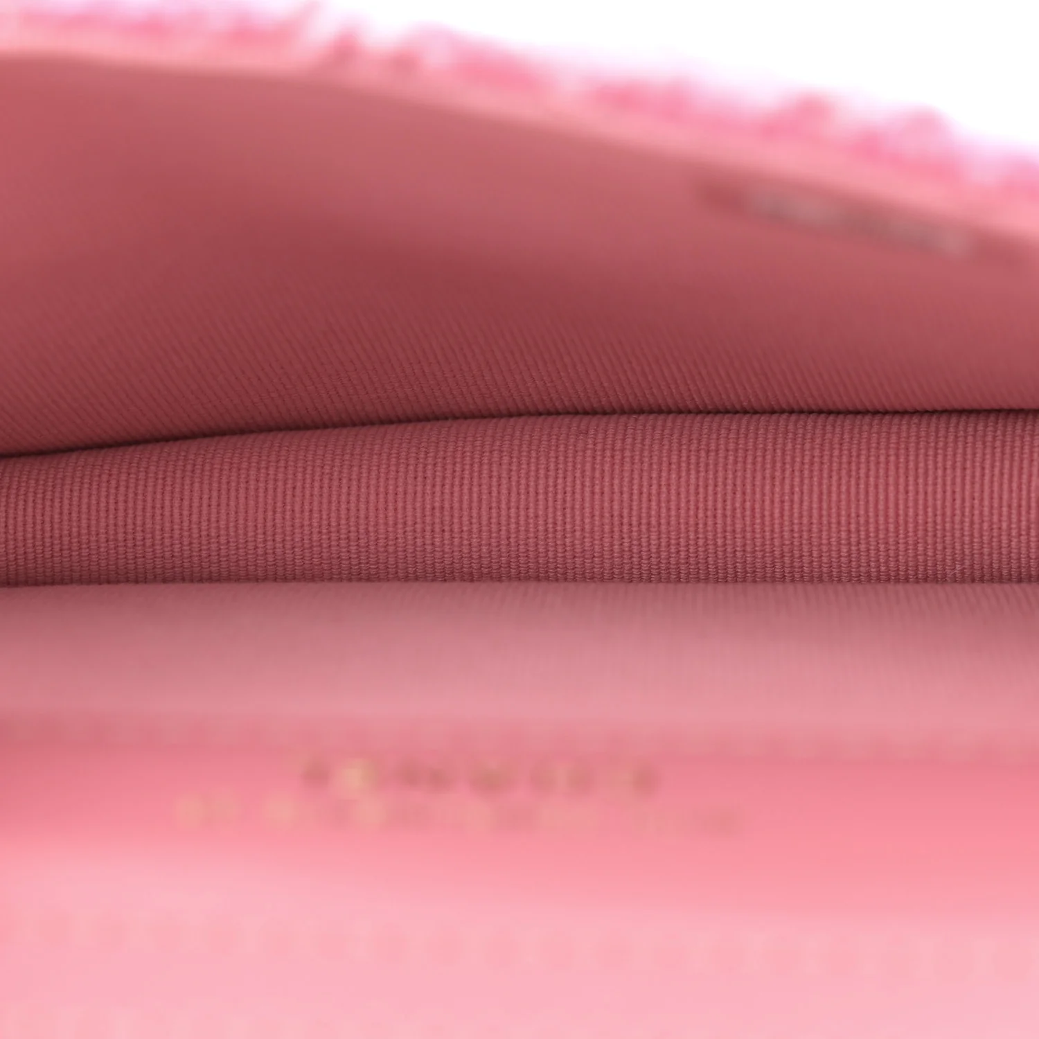 Tweed Quilted Flap Chain Waist Bag Pink - Top Club