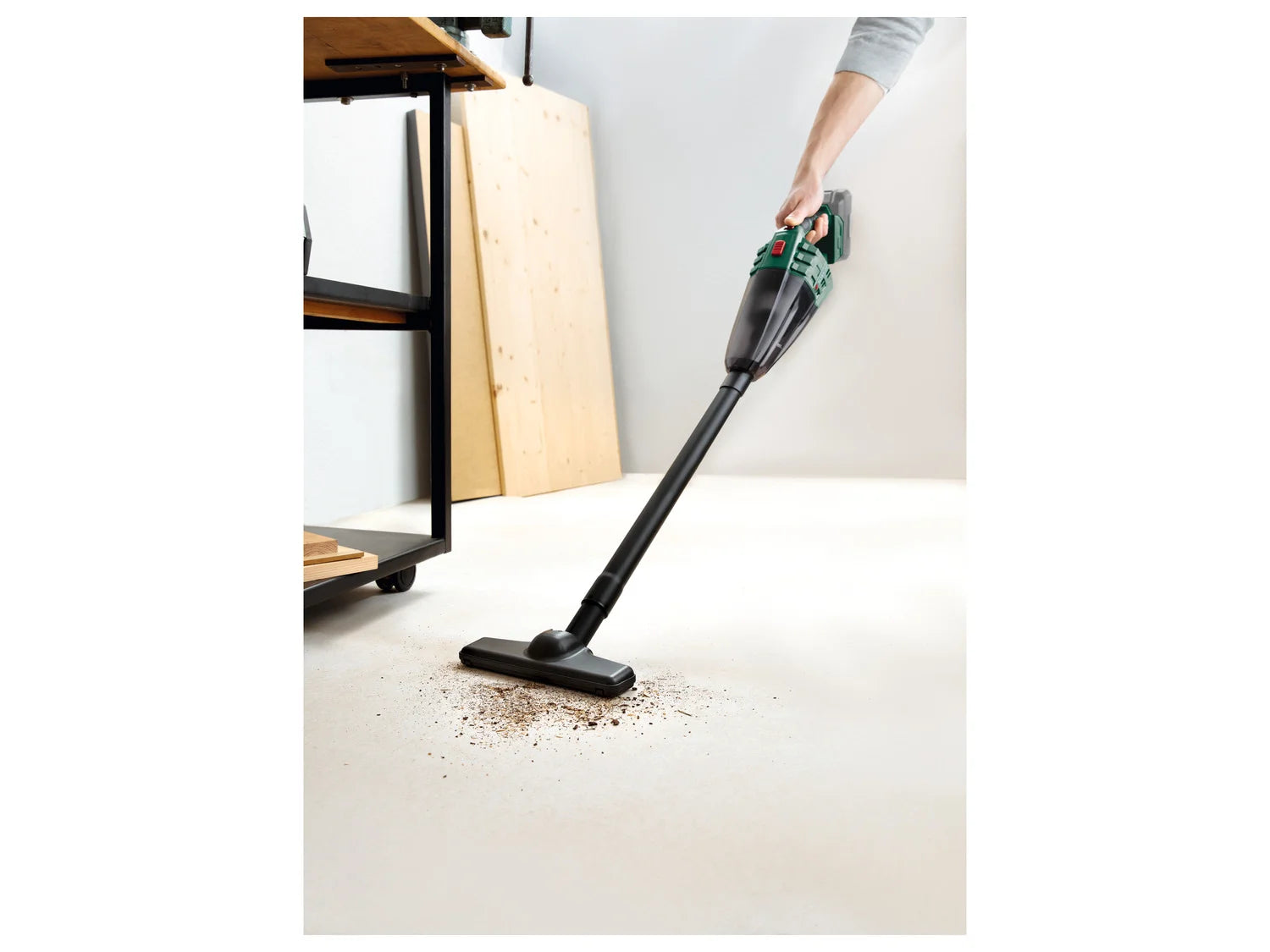 PARKSIDE 20 V cordless hand vacuum cleaner with PHSSA 20-Li C1 floor nozzle, without battery and charger