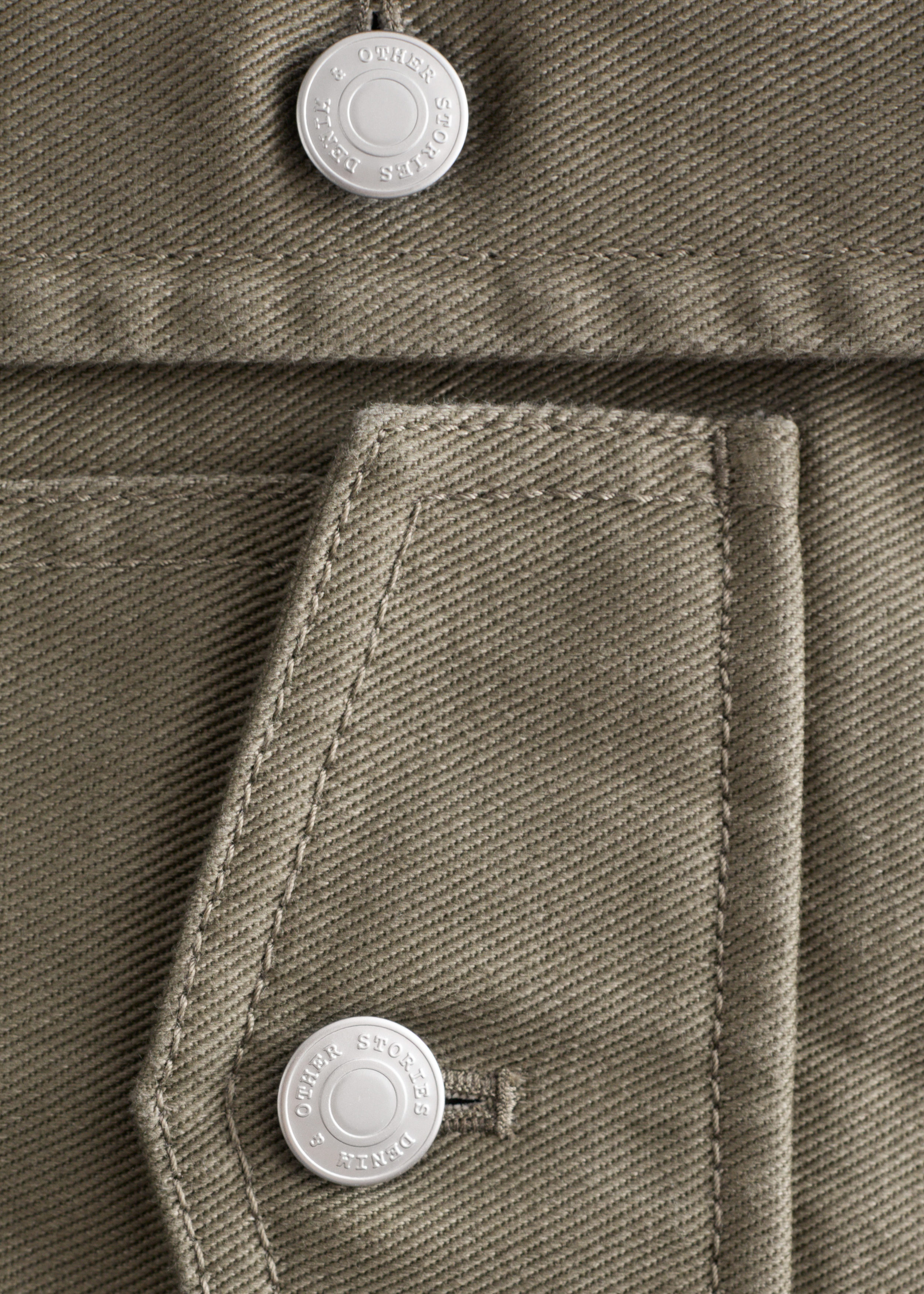 & Other Stories TAPERED COTTON JACKET