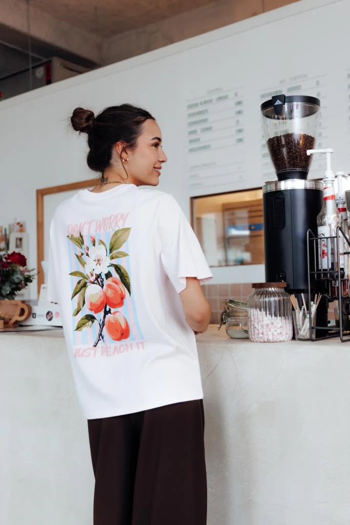 Pimkie T-shirt oversize avec print poitrine et dos