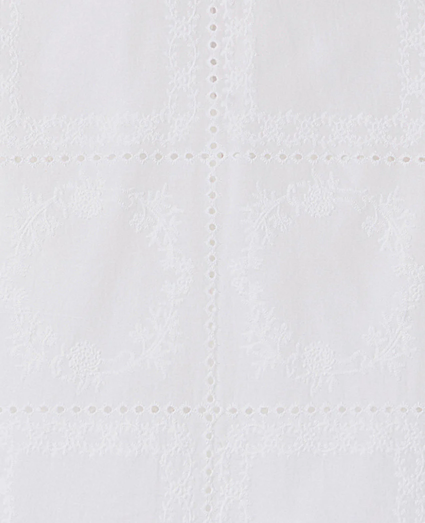 Pimkie Blouse avec détails ajourés et broderies