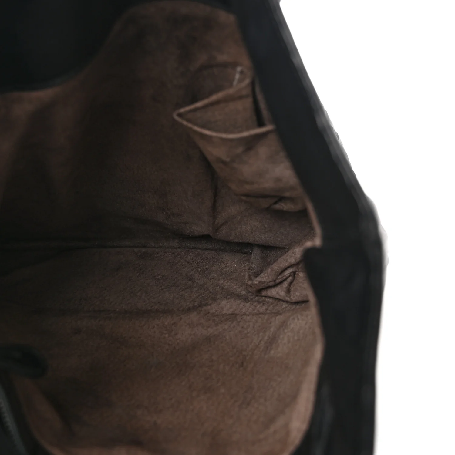 Nappa Intrecciato Flat Shoulder Bag Black - Top Club