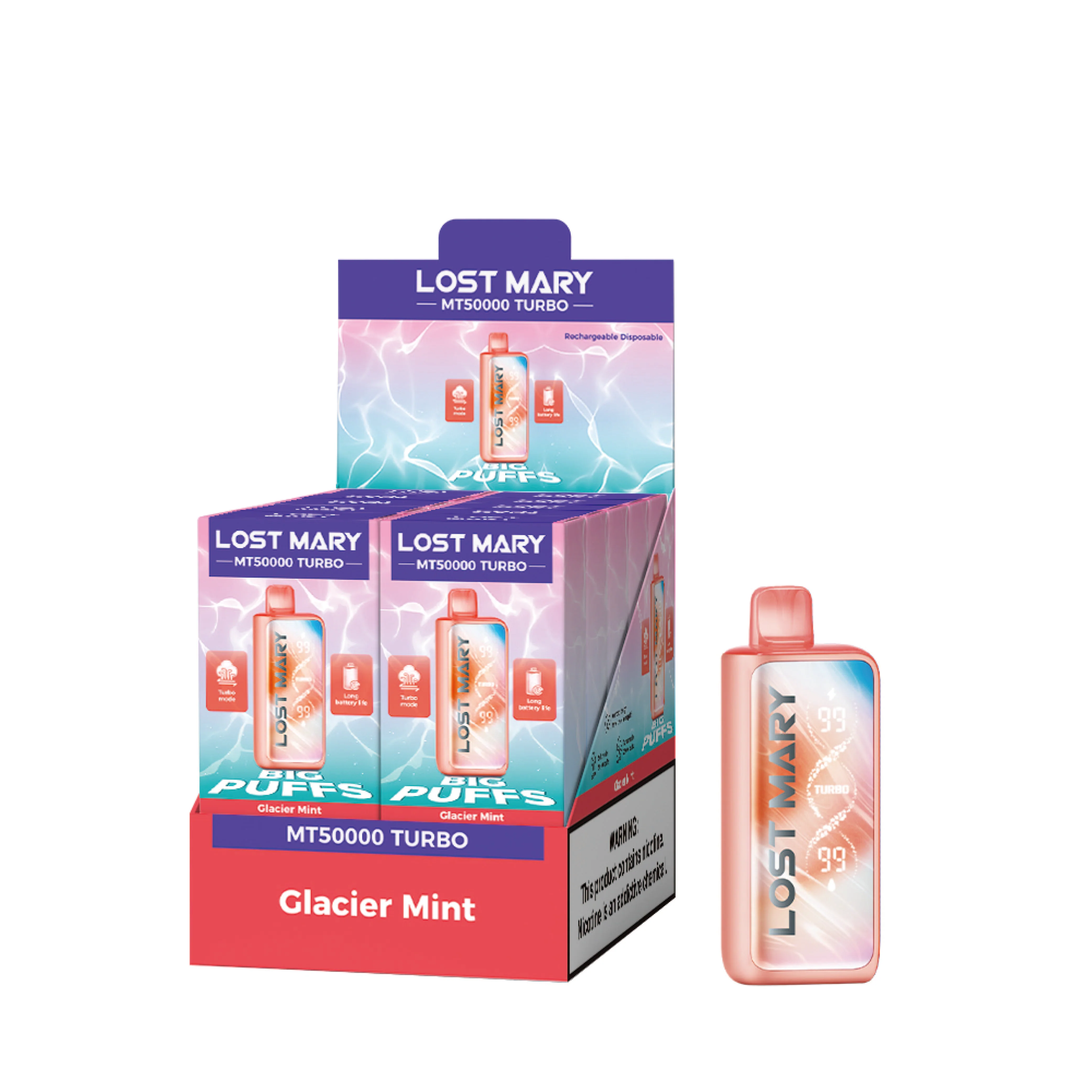 LOST MARY MT50K Turbo Rechargeable Disposable Vape (All Flavours)