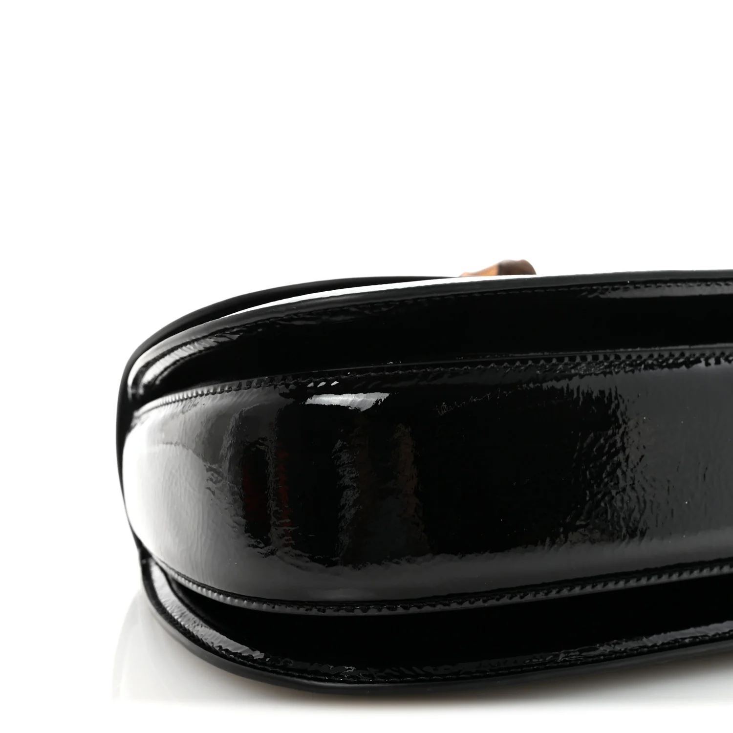 Skipper Calf Web Medium Bamboo 1947 Top Handle Bag Black - Top Club