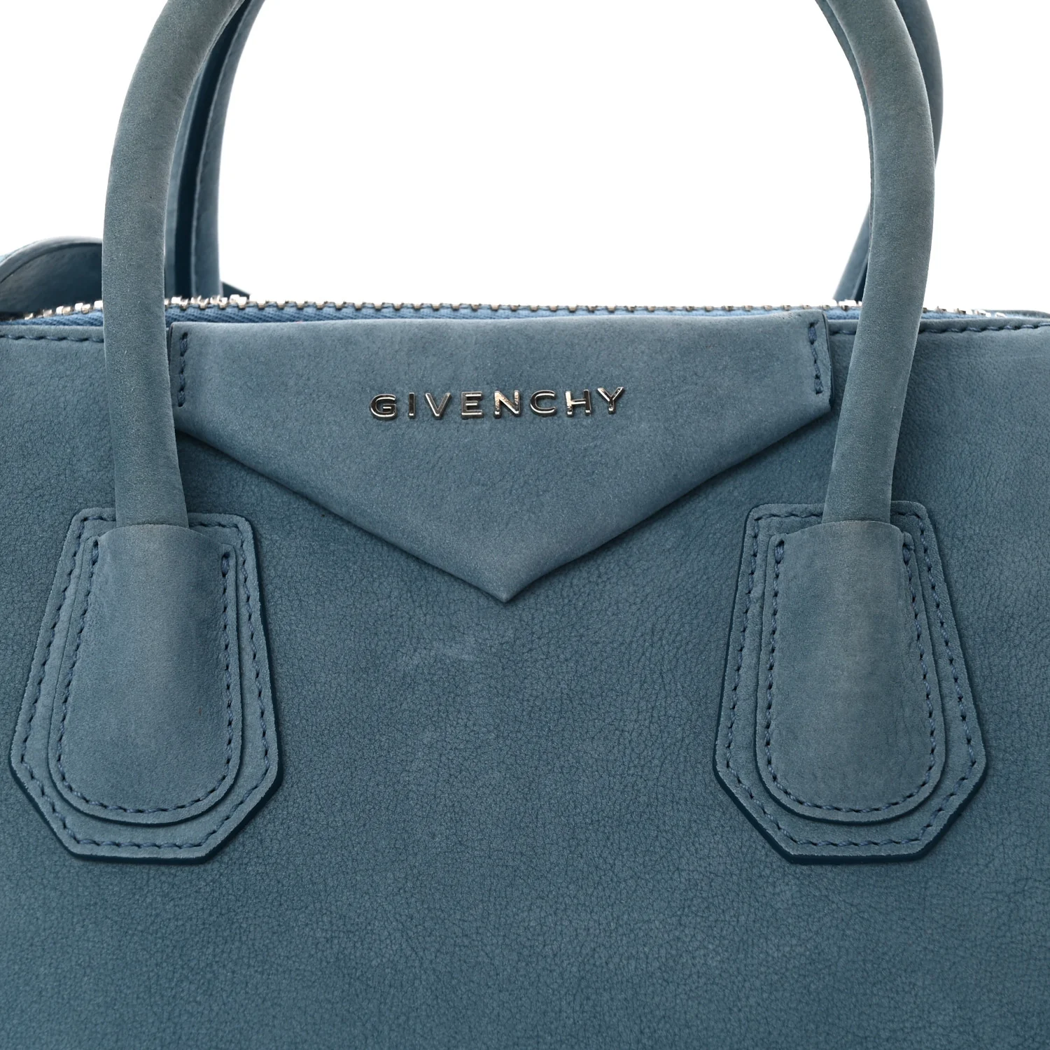 Nubuck Small Antigona Medium Blue - Top Club