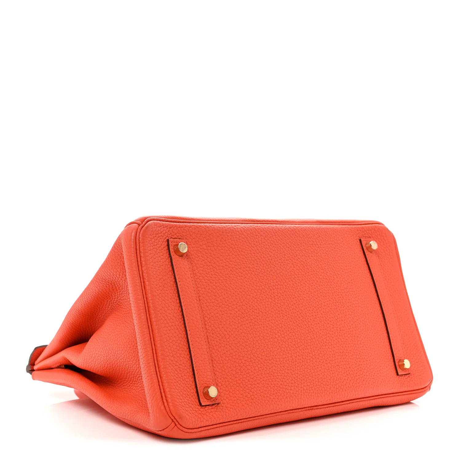 Togo BIRKIN 35 Orange Poppy - Top Club