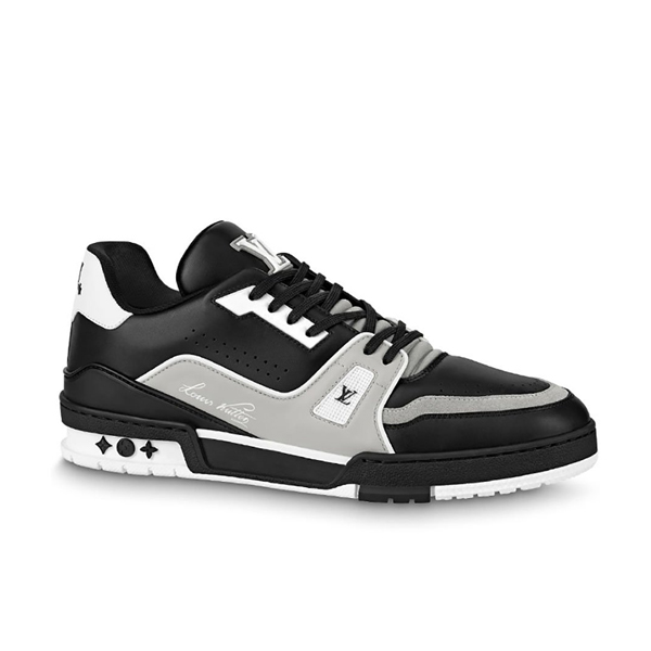 LOUIS VUITTON TRAINER SNEAKER BLACK   LVS126 - Sneaker Replica Workshop