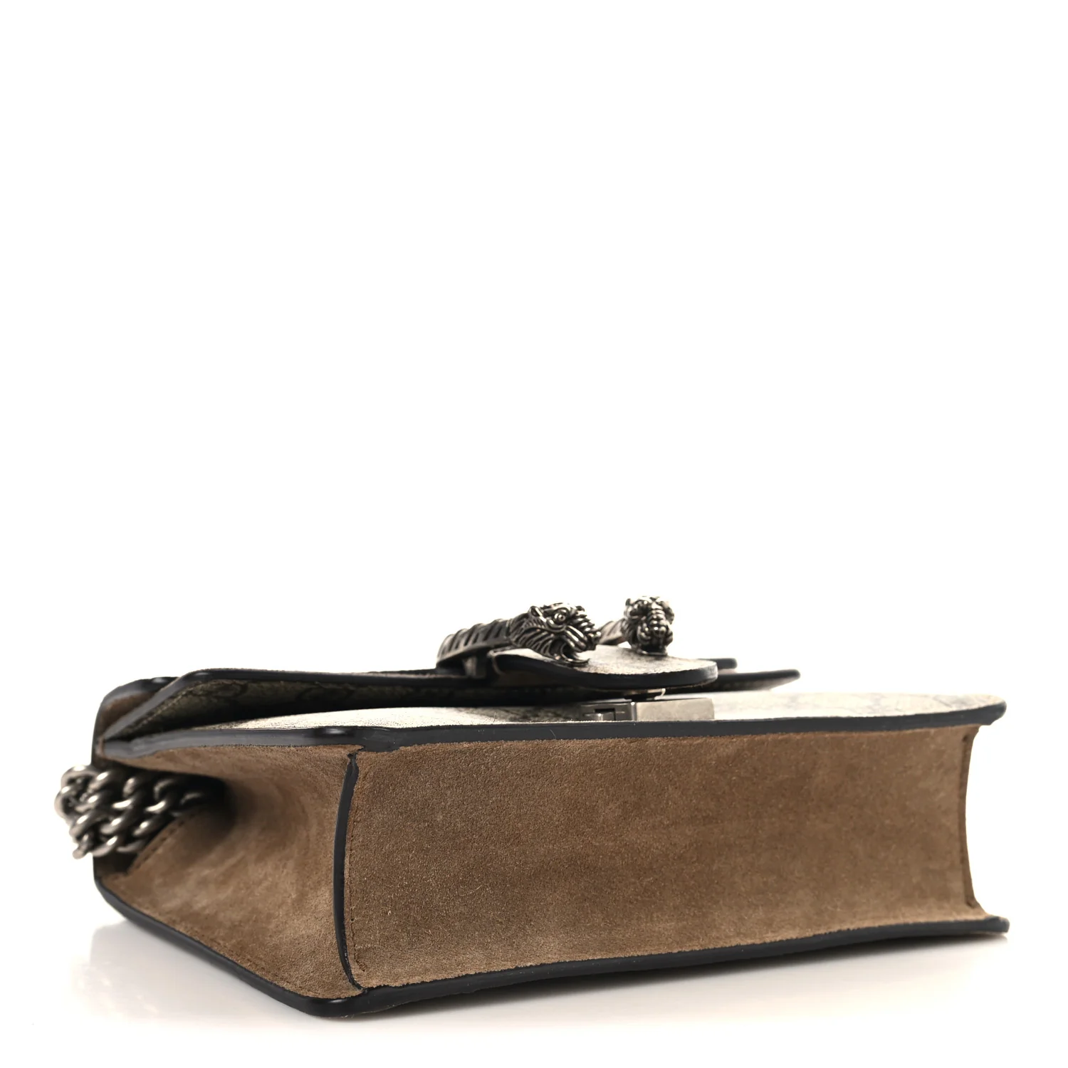 GG Supreme Monogram Mini Dionysus Shoulder Bag Taupe - Top Club