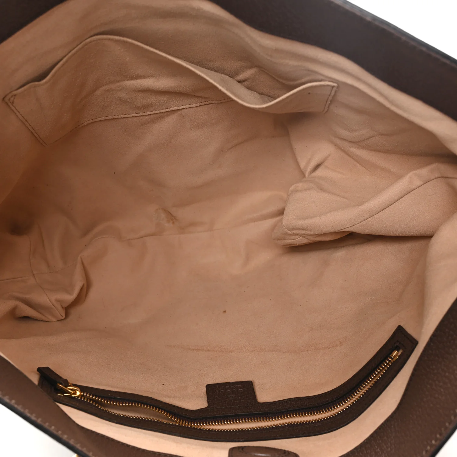 GG Supreme Monogram Medium Ophidia Shopping Tote Brown - Top Club