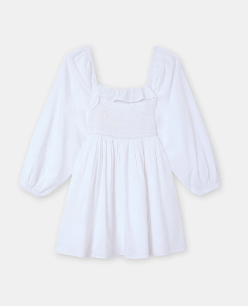 Pimkie Robe courte en popeline avec manches ballons