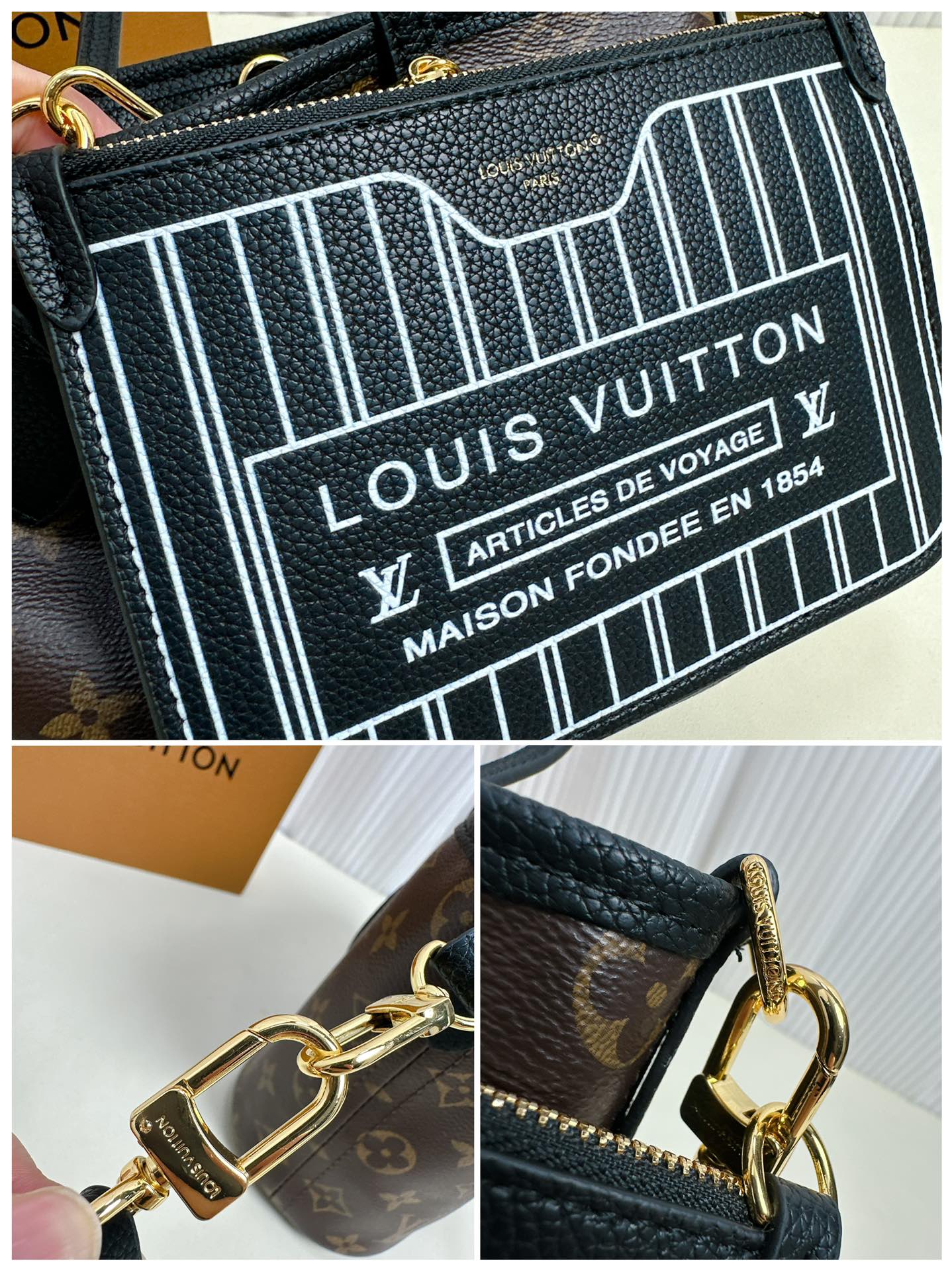 Louis new arrival neverful BB tote bag small size: 16.5*11*26.5cm - Top Club