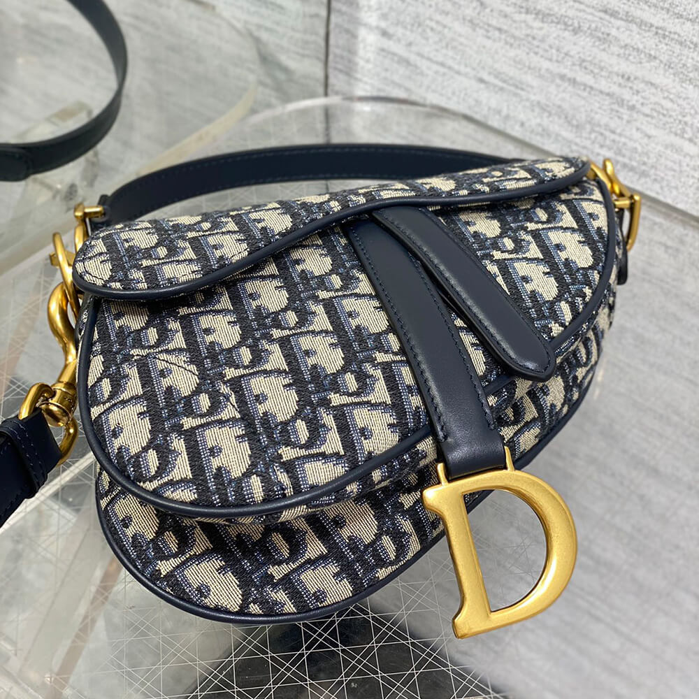 DIOR Mini Saddle Bag with Strap - Top Club