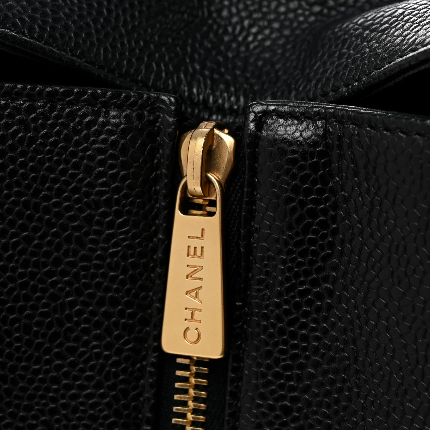 Caviar Quilted Petit Timeless Tote PTT Black - Top Club
