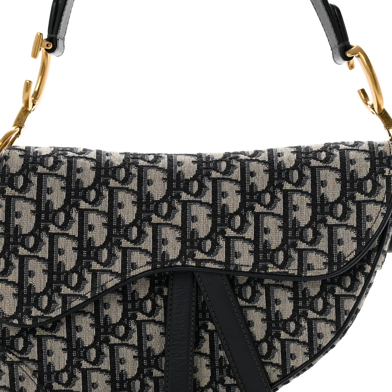 Oblique Saddle Bag Blue - Top Club