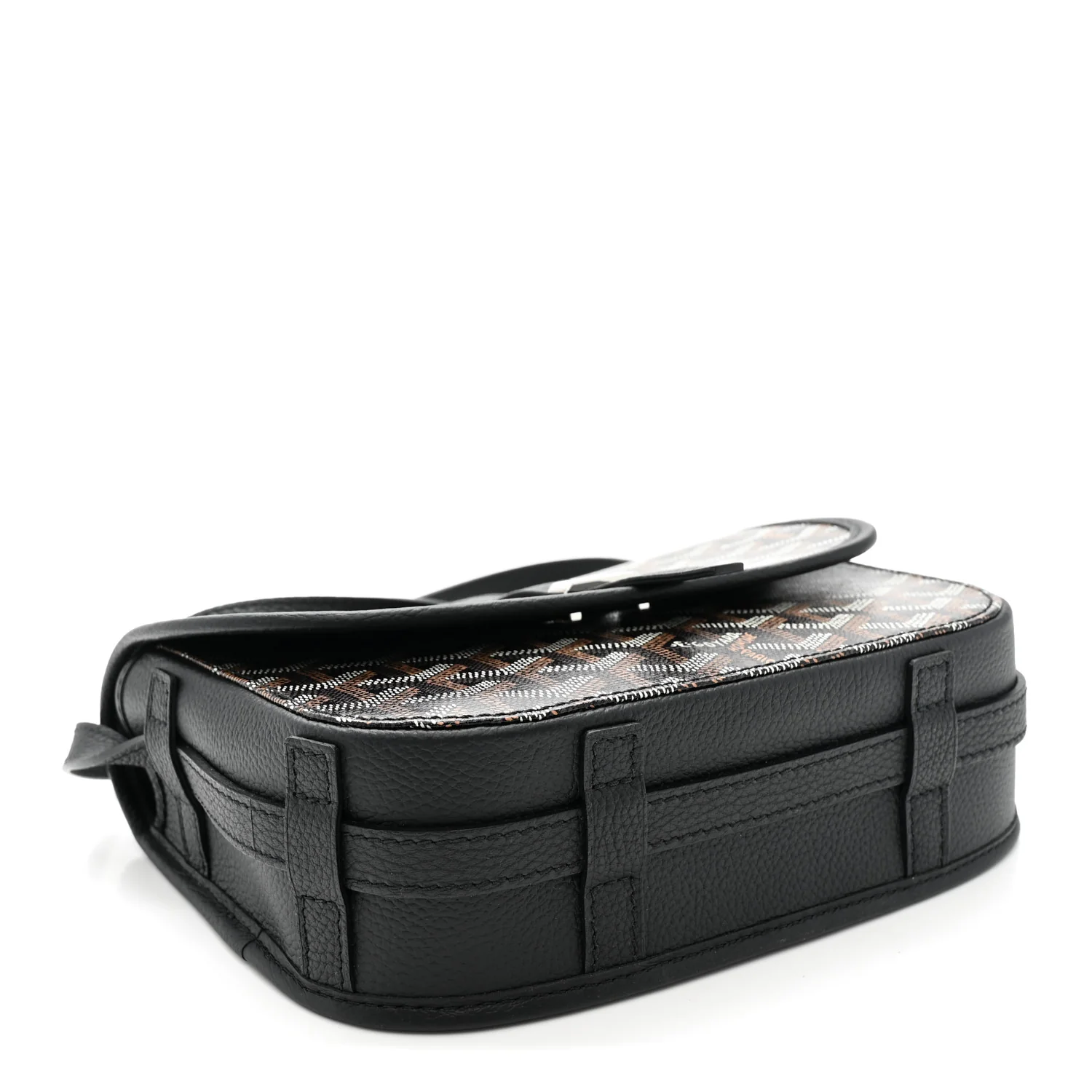 Goyardine Belvedere II PM Messenger Bag Black - Top Club